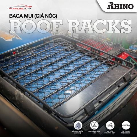 Baga mui nhôm Rhino xe Jeep Wrangler & Gladiator