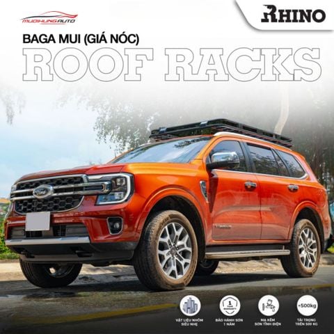 Baga mui nhôm Rhino xe SUVs