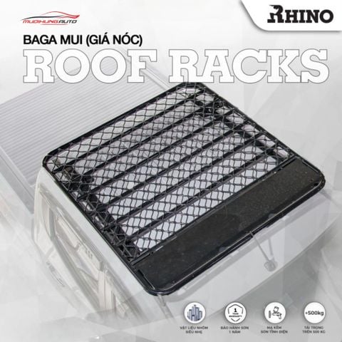 Baga mui nhôm Rhino xe bán tải (Mẫu phẳng)