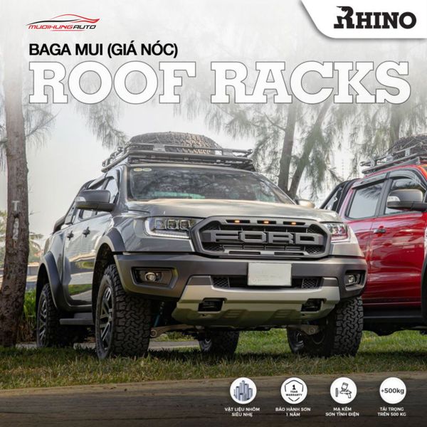 Baga Mui Nhôm Rhino Xe Bán Tải