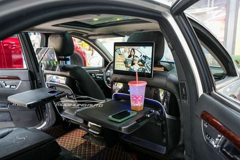 Bàn Xếp Lưng Ghế Kiểu Maybach Cho Xe Mercedes S550