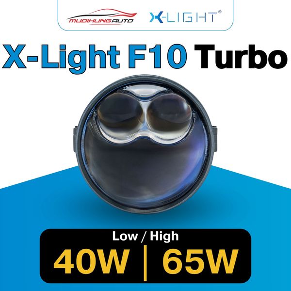 Đèn Bi gầm GTR X-Light F10 Turbo