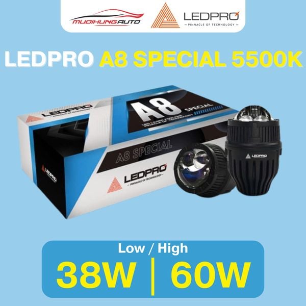 Đèn Bi Gầm LEDPRO A8 Special 1 Nhiệt Màu 5500K