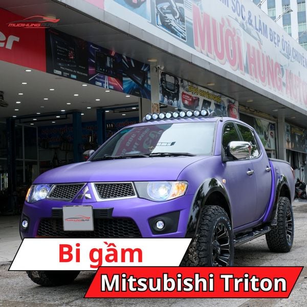 Bi Gầm Mitsubishi Triton