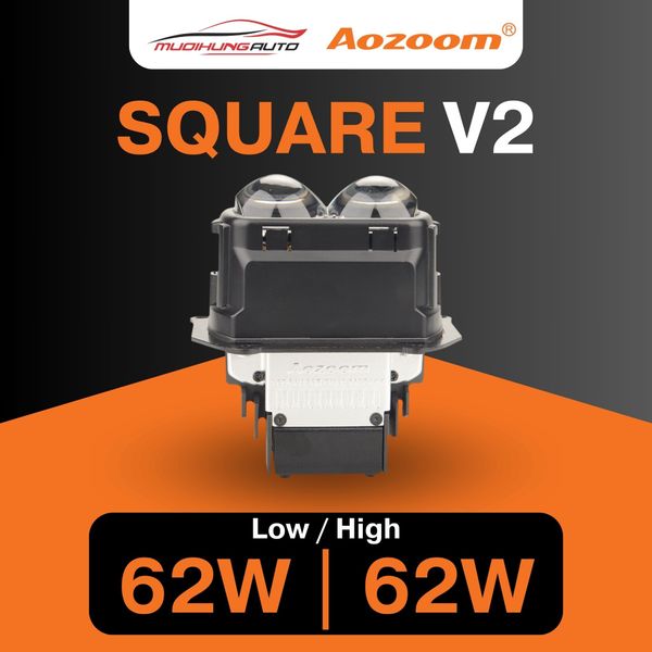 Đèn Bi LED Aozoom SQUARE V2
