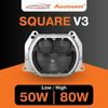 Đèn Bi LED Aozoom SQUARE V3