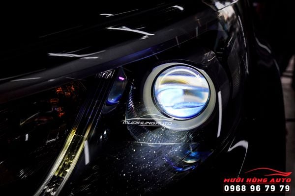 Độ Bi LED Đèn Pha Và Đèn Gầm Hiệu Aozoom Cho Kia Sedona Tại TPHCM