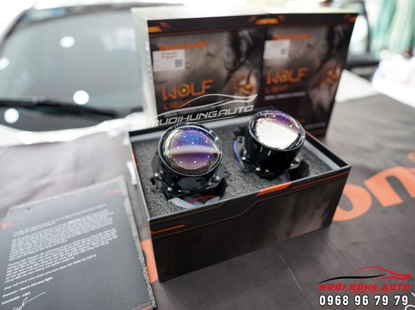 Tăng Sáng Cực Đỉnh Xe Ford Ecosport Với 02 Cặp Bi WOLF Cao Cấp