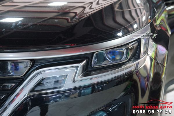 Độ 4 Bi LED Wolf Light Siêu Sáng Cho Đèn Pha Xe Kia Carnival 2022