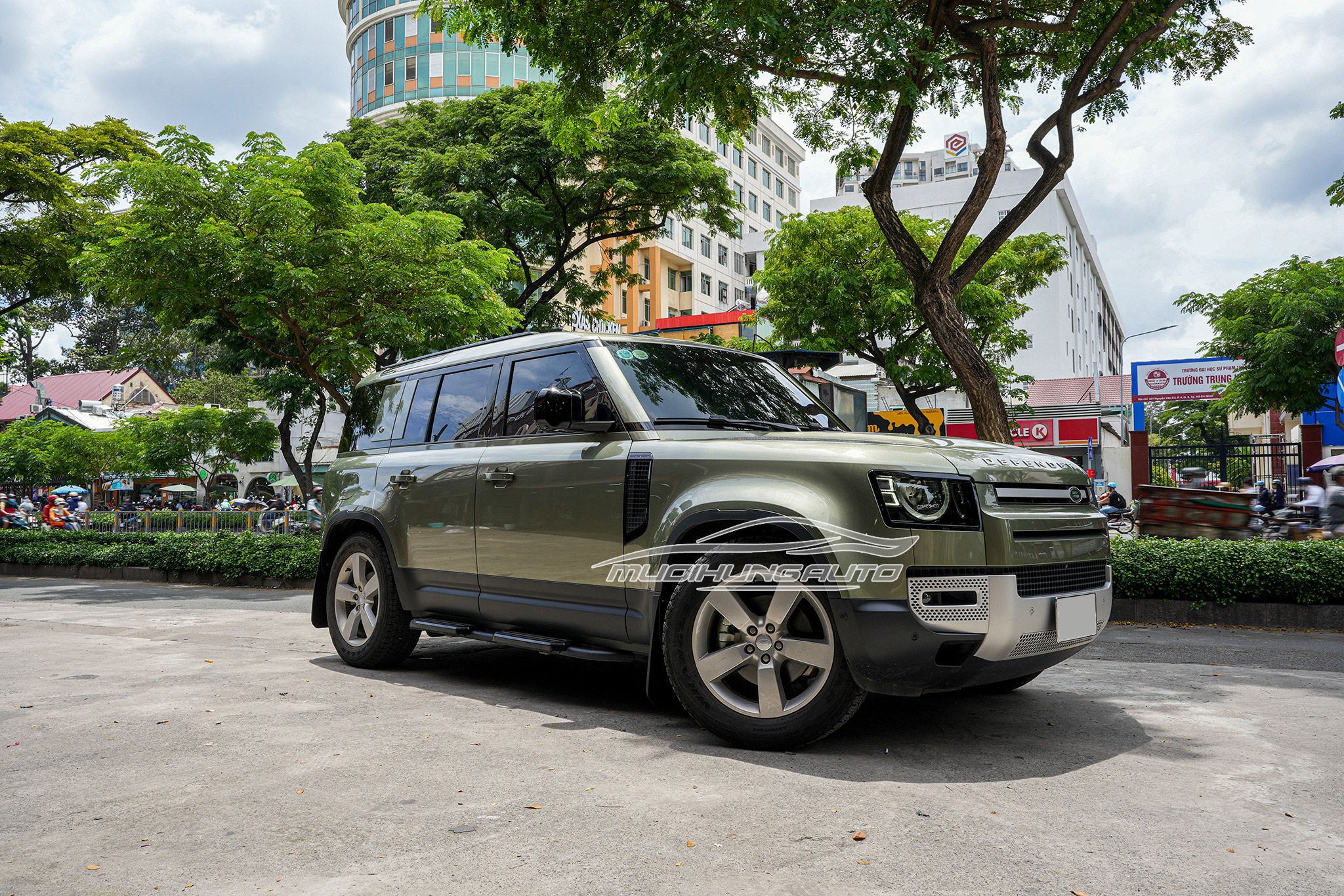 Bộ Chắn Bùn Cho Xe Land Rover Defender Cao Cấp - Mười Hùng Auto