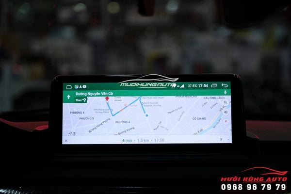 Lắp Màn Hình Android Cho Xe BMW 320i 2015 Chính Hãng