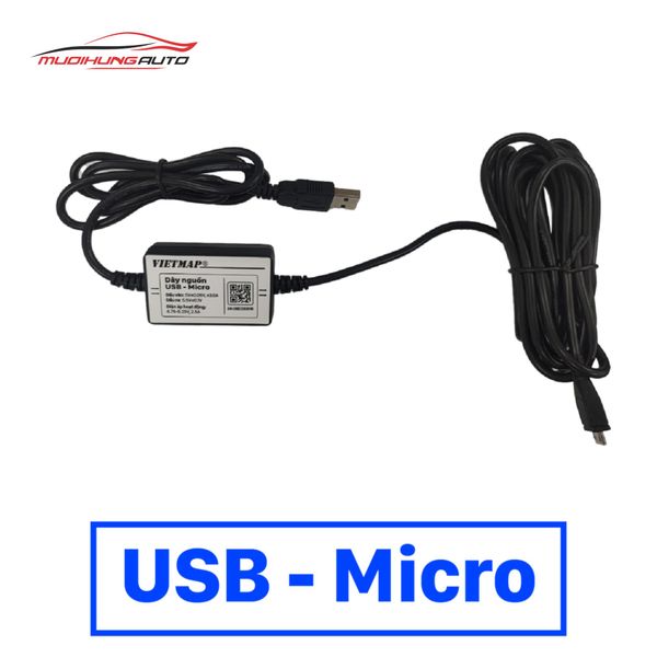 Bộ Dây Nguồn Vietmap USB - Micro USB