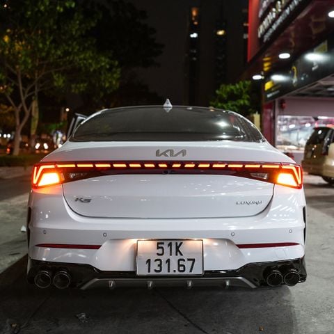 Combo Độ Pô Akrapovic Và Van On Off Thể Thao Cho Xe Kia Optima K5 2022