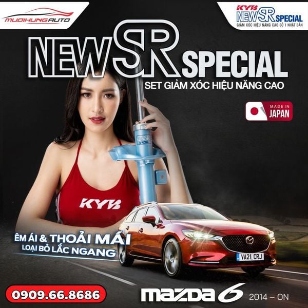 Bộ Phuộc Giảm Xóc KYB New SR Special Xe Mazda 6 2014
