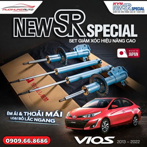 Bộ Phuộc Giảm Xóc KYB New SR Special Xe Toyota Vios