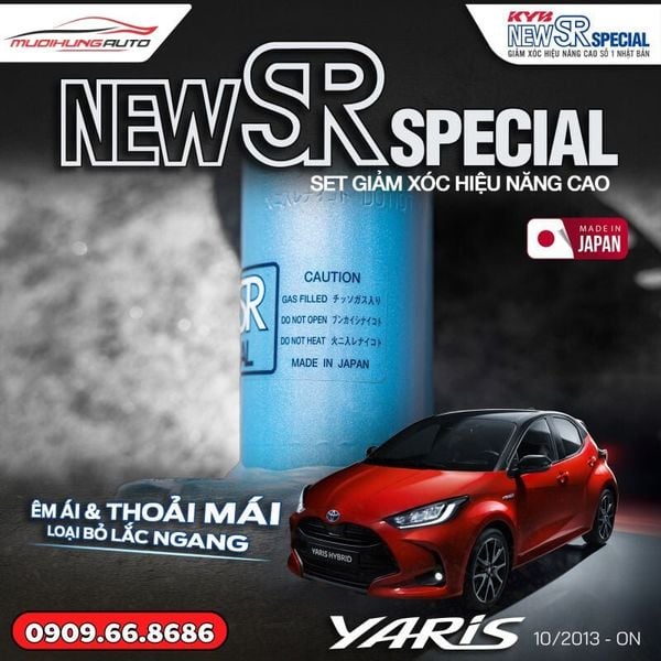 Bộ Phuộc Giảm Xóc KYB New SR Special Xe Toyota Yaris