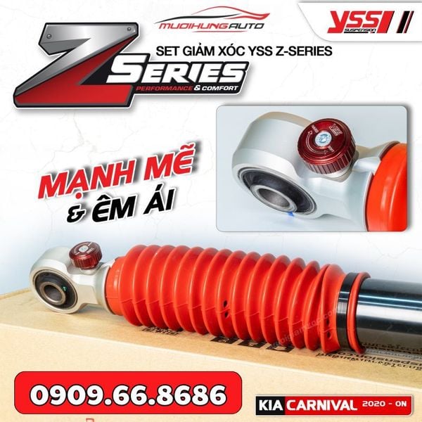 Bộ Phuộc Giảm Xóc YSS Z-SERIES Xe Kia Carnival 2020 - ON