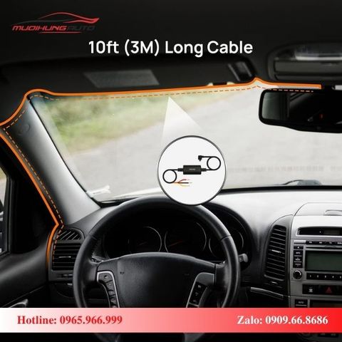 Bộ kit nguồn camera hành trình Xiaomi 70mai Micro USB