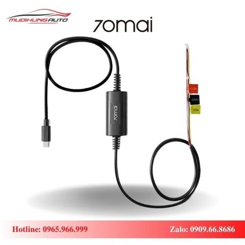 Bộ kit nguồn camera hành trình Xiaomi 70mai Type C