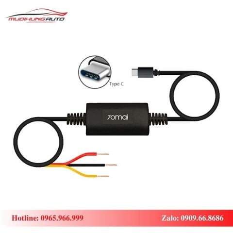 Bộ kit nguồn camera hành trình Xiaomi 70mai Type C