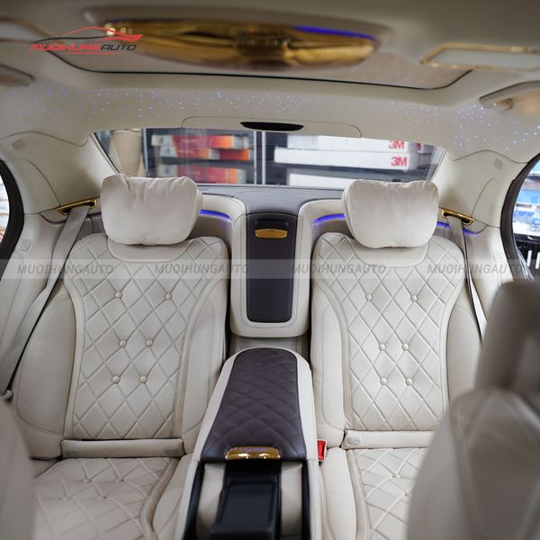Bọc Ghế Da Ô Tô Mercedes S500 2015