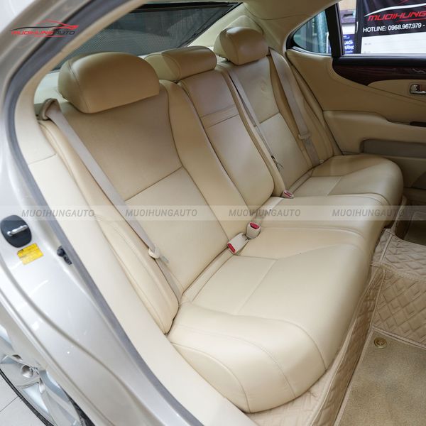 Bọc Ghế Da Ô Tô Lexus LS460L