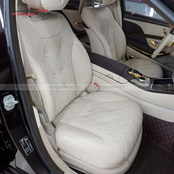 Bọc Ghế Da Ô Tô Mercedes S500 2015