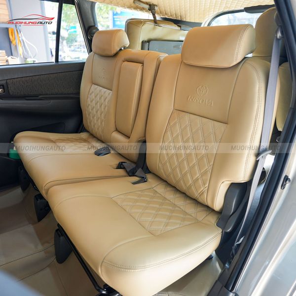 Bọc Ghế Da Ô Tô Toyota Innova 2013