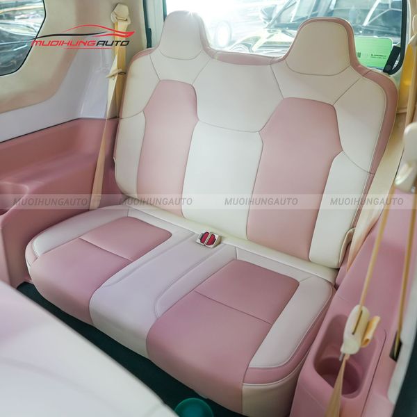 Bọc Ghế Da Ô Tô Vinfast Minio Green