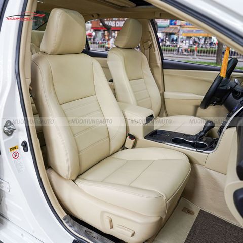 Bọc ghế da ô tô Toyota Camry 2014