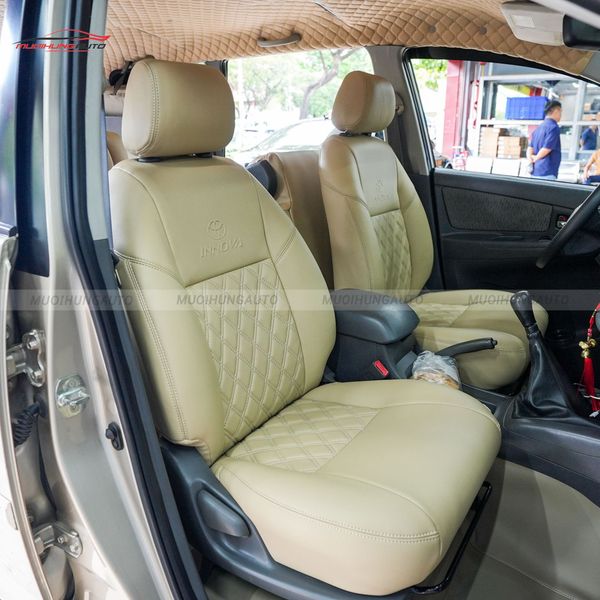 Bọc Ghế Da Ô Tô Toyota Innova 2013