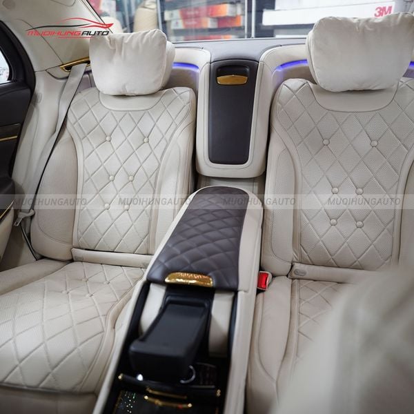 Bọc Ghế Da Ô Tô Mercedes S500 2015
