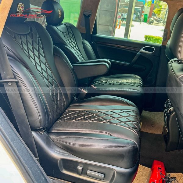 Bọc Ghế Da Ô Tô Porsche Cayenne 2008