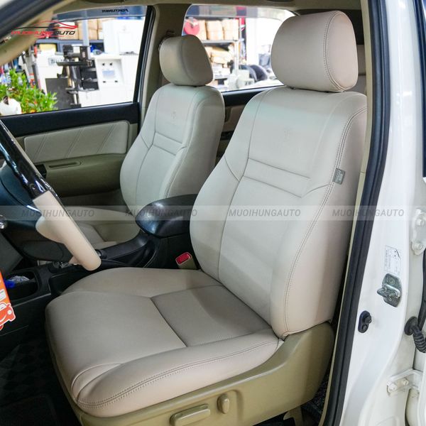 Bọc Ghế Da Ô Tô Toyota Fortuner 2015