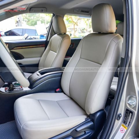 Bọc ghế da ô tô Toyota Highlander 2015