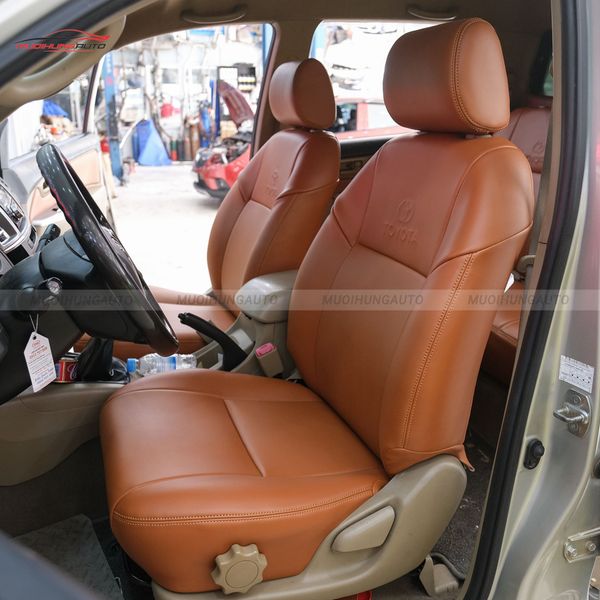 Bọc Ghế Da Ô Tô Toyota Hilux