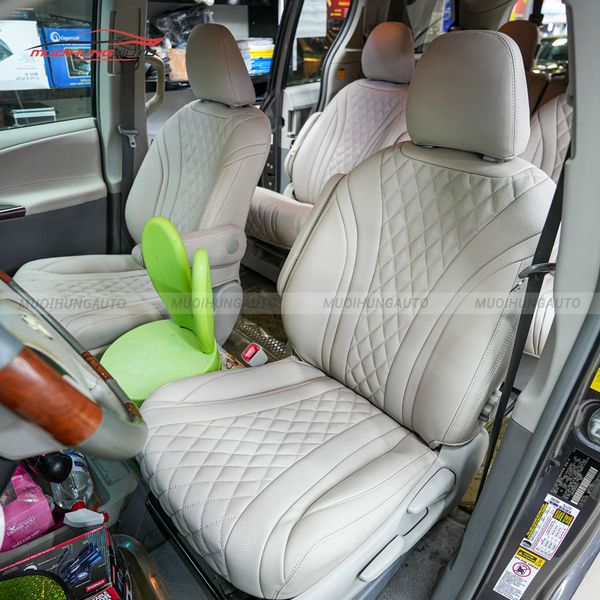 Bọc Ghế Da Ô Tô Toyota Sienna