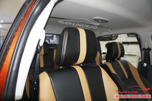 Bọc ghế da  thay đổi màu nội thất Ford Ranger giá rẻ