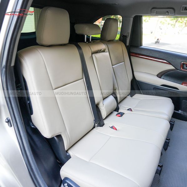 Bọc Ghế Da Ô Tô Toyota Highlander 2015