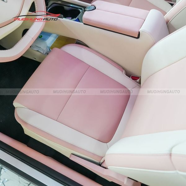 Bọc Ghế Da Ô Tô Vinfast Minio Green