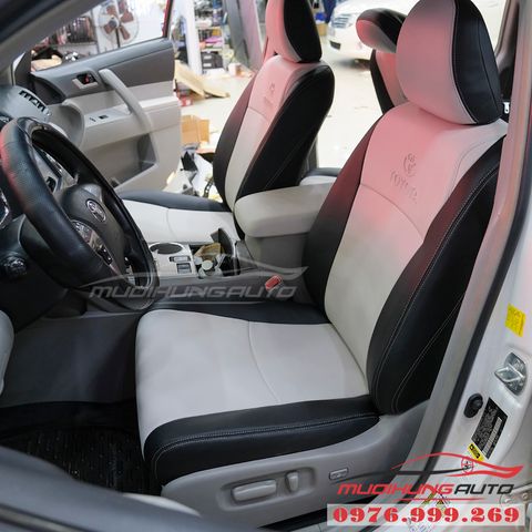 Bọc Ghế Da Xe Toyota Highlander Chuyên Nghiệp