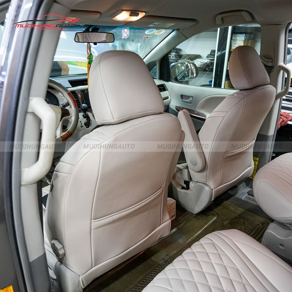 Bọc Ghế Da Ô Tô Toyota Sienna