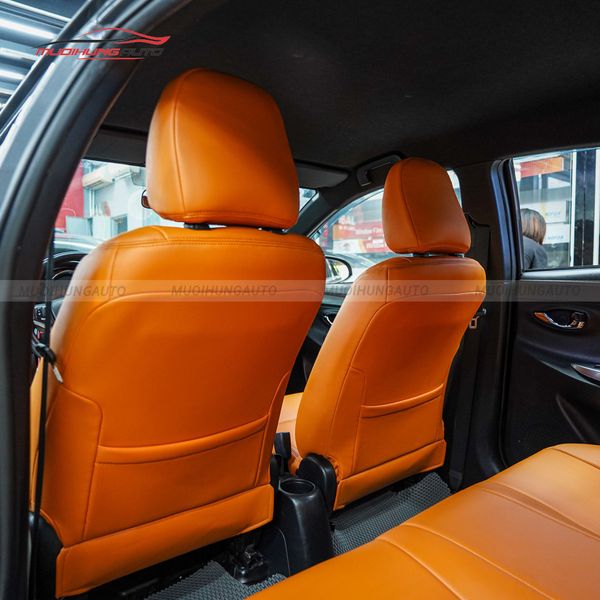 Bọc Ghế Da Ô Tô Toyota Yaris 2015