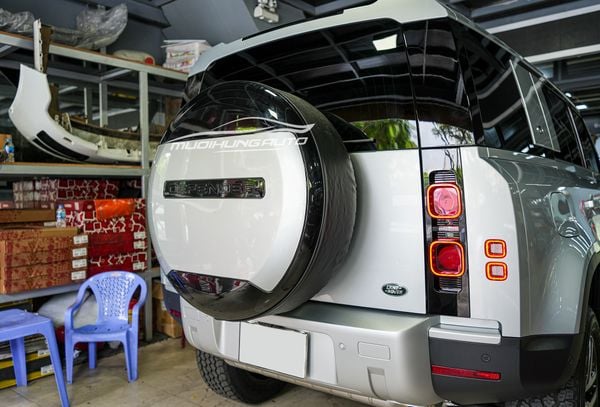 Bọc Lốp Dự Phòng Chất Lượng Cho Xe Land Rover Defender