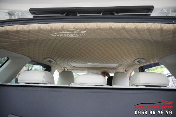 Bọc Trần Da 5D Màu Kem Sang Trọng Xe Honda CRV