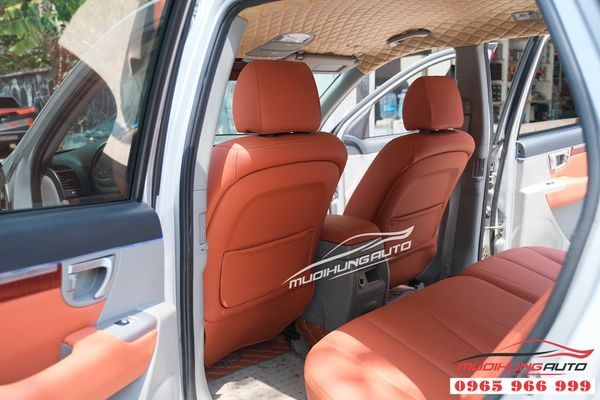 Bọc Trần Và Bọc Ghế Da Xe Hyundai Santafe 2009