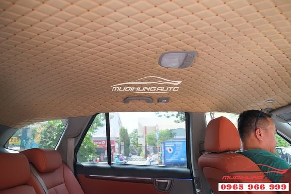 Bọc Trần Và Bọc Ghế Da Xe Hyundai Santafe 2009