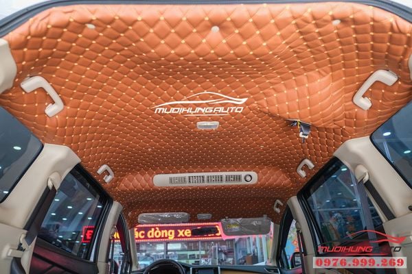 Bọc trần và bọc ghế da xe Mitsubishi Xpander