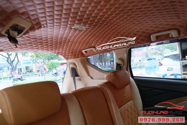 Bọc trần và bọc ghế da xe Mitsubishi Xpander