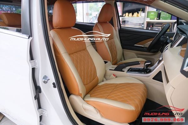 Bọc trần và bọc ghế da xe Mitsubishi Xpander